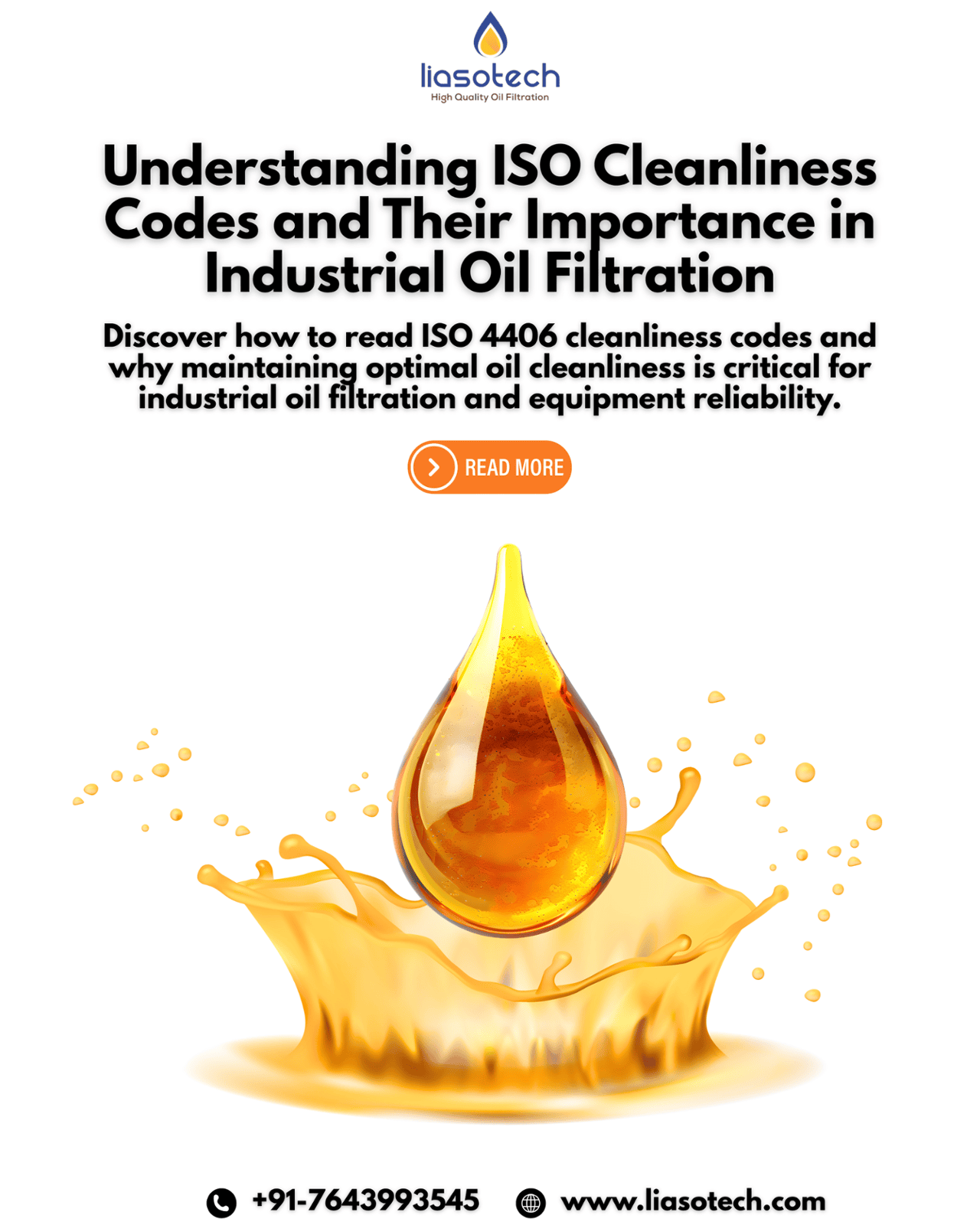 Understanding ISO Cleanliness Codes and Their Importance in Industrial Oil Filtration