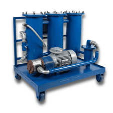 High Viscosity Gear Oil Filtration System for Steel and Rolling Mills – Liasotech