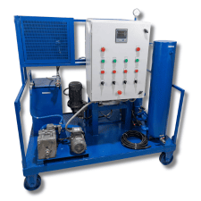 Liasotech LVDH Low Vacuum Dehydration Machine – Water Removal from Industrial Oil Below 53°C