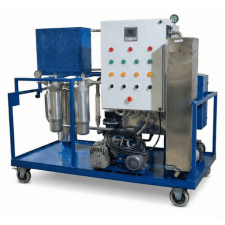 Vacuum Dehydrator Filtration Machine – Water Removal from Oil – NAS 3 50 PPM – Liasotech VDFS